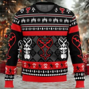 Heartless Christmas Kingdom Hearts Ugly Christmas Sweater