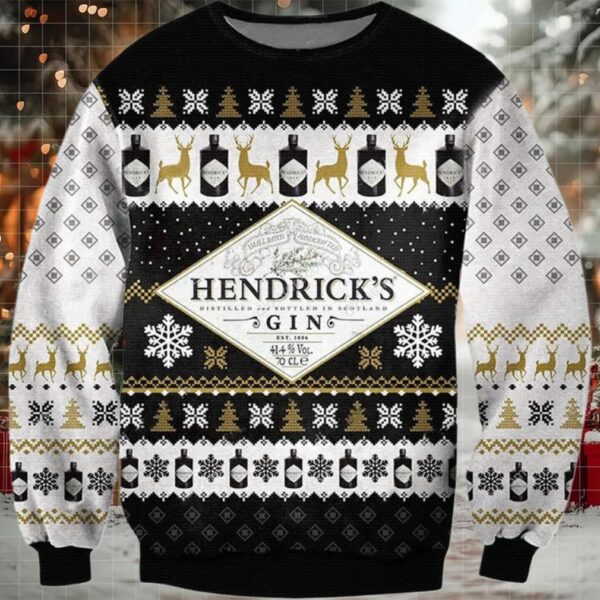Hendrick’s Gin Christmas Ugly Sweater