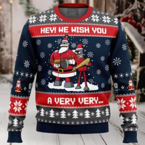 Hey! We Wish You a Futurama Ugly Christmas Sweater