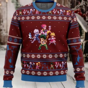 Hunter X Hunter Sprites Ugly Christmas Sweater