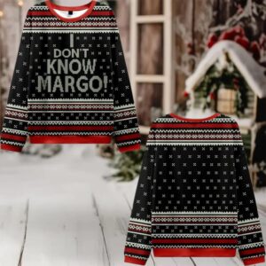I Don’t Know Margo Ugly Sweater 2025 Christmas