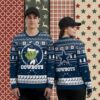 Personalized Dallas Cowboys Player Blue Womens Christmas Ugly Sweater