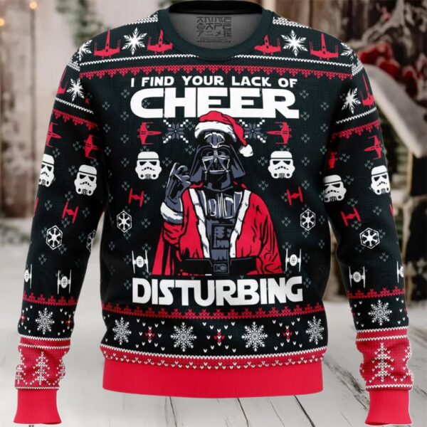 I find Your Lack of Cheer Star Wars Ugly Christmas Sweater