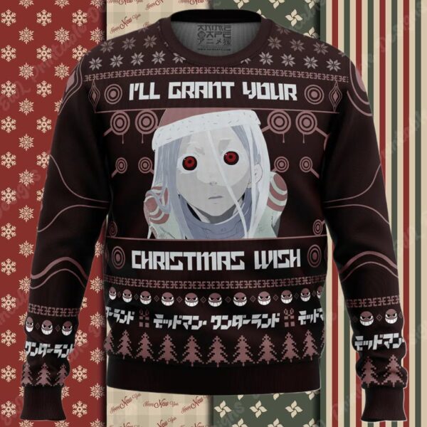 Ill Grant Your Christmas Wish Deadman Wonderland Ugly Christmas Sweater
