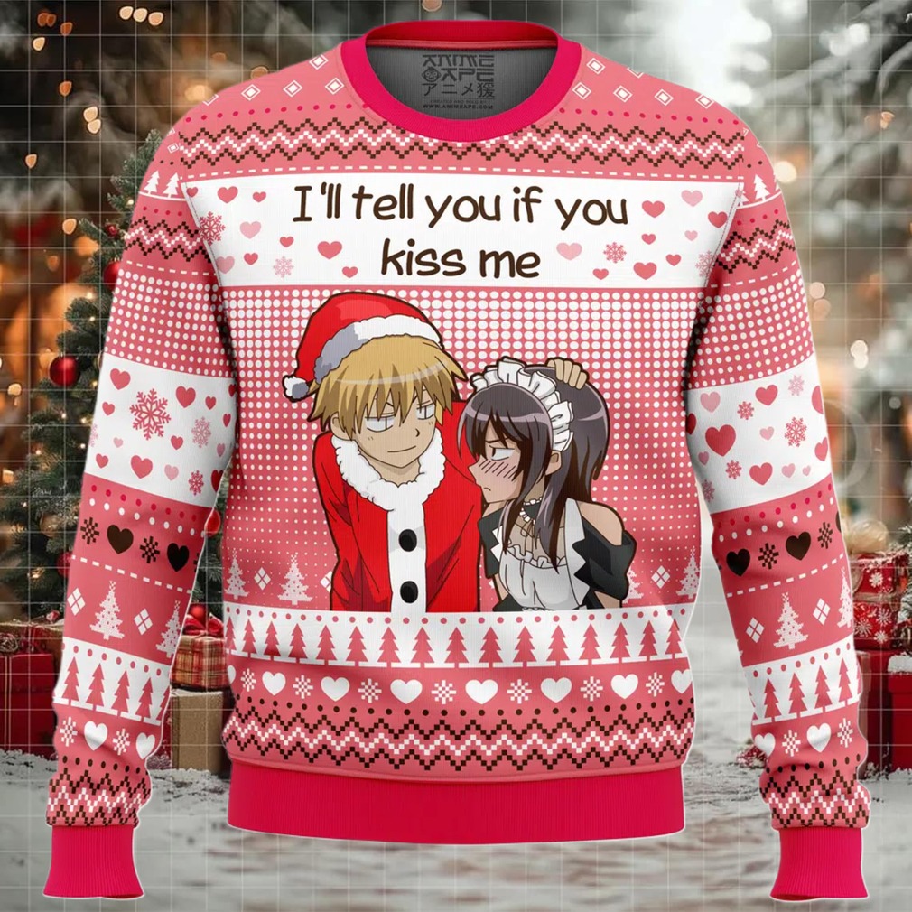 I'll Tell You Maid Sama Ugly Christmas Sweater Image 1