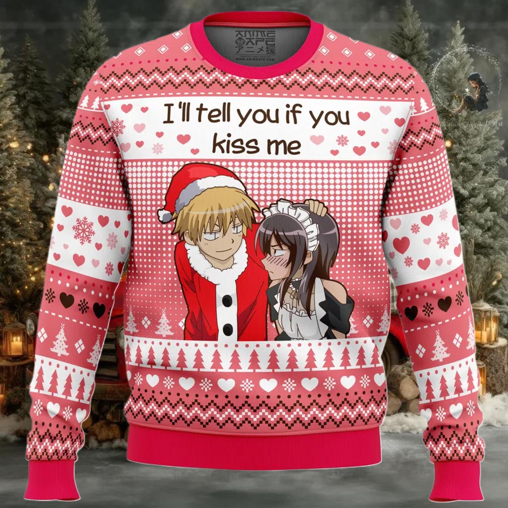 I'll Tell You Maid Sama Ugly Christmas Sweater Image 2