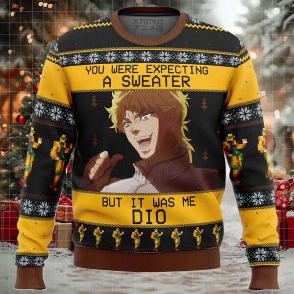 It Was Me Dio Jojo’s Bizarre Adventure Ugly Christmas Sweater