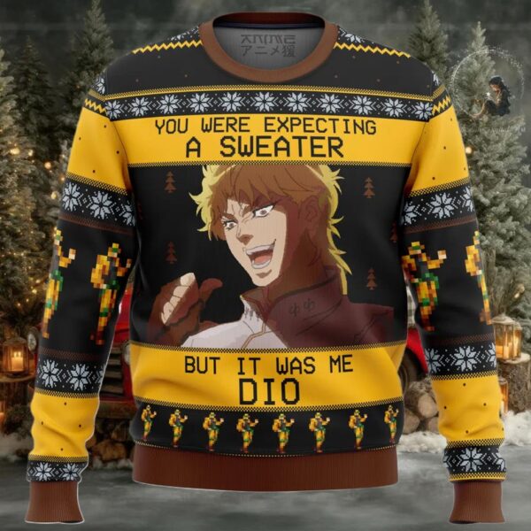 It Was Me Dio Jojo’s Bizarre Adventure Ugly Christmas Sweater