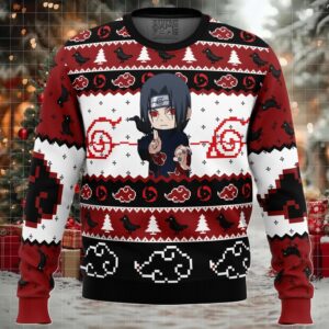 Itachi Uchiha Chibi Akatsuki Ugly Christmas Sweater