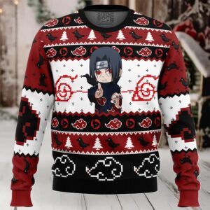 Itachi Uchiha Chibi Akatsuki Ugly Christmas Sweater