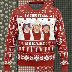 It’s Christmas Break!!! The Moron Trio Maid Sama Ugly Christmas Sweater