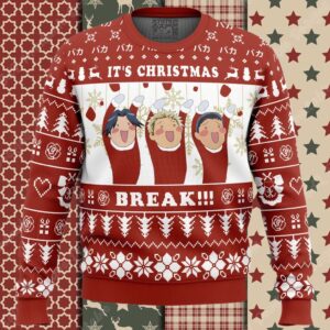 It's Christmas Break!!! The Moron Trio Maid Sama Ugly Christmas Sweater