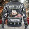 Merry Xmas Darling Darling in the FranXX Ugly Christmas Sweater
