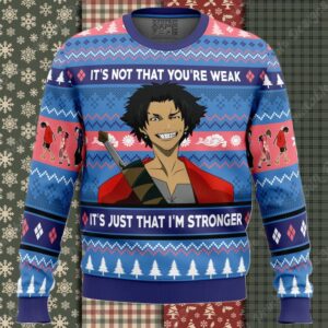 It’s Not That You’re Weak Samurai Champloo Ugly Christmas Sweater