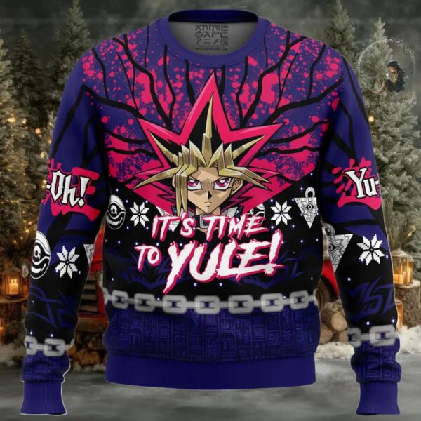 It’s Time To Yule Yugioh Ugly Christmas Sweater