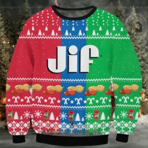 JIF Christmas Ugly Sweater