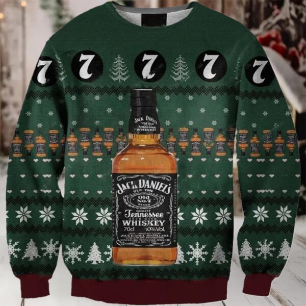 Jack Daniel Holiday Ugly Sweater