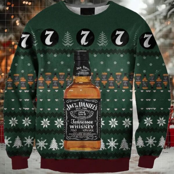Jack Daniel Holiday Ugly Sweater
