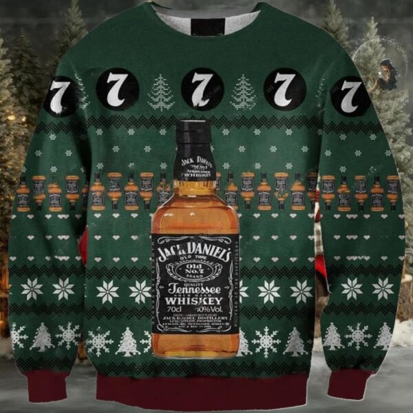 Jack Daniel Holiday Ugly Sweater