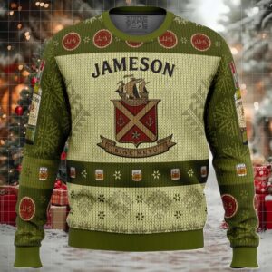 Jameson Irish Whiskey Ugly Christmas Sweater
