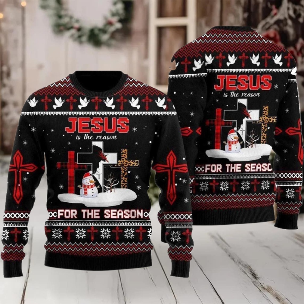 2025 Jesus The Reason for The Season Ugly Christmas Sweater 2025 Jesus The Reason for The Season Ugly Christmas Sweater