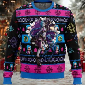 Jinx League of Legends Ugly Christmas Sweater