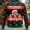 Jojo’s Bizarre Adventure Joseph Joestar Oh My God Ugly Christmas Sweater