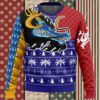 There Are Real Heroes Magi The Labyrinth of Magic Ugly Christmas Sweater