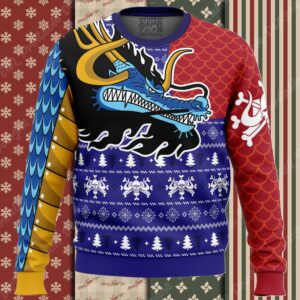 Kaido Dragon One Piece Ugly Christmas Sweater