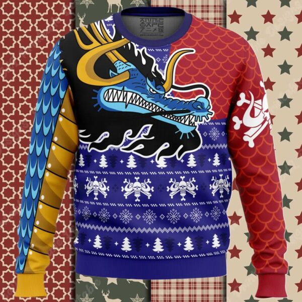 Kaido Dragon One Piece Ugly Christmas Sweater