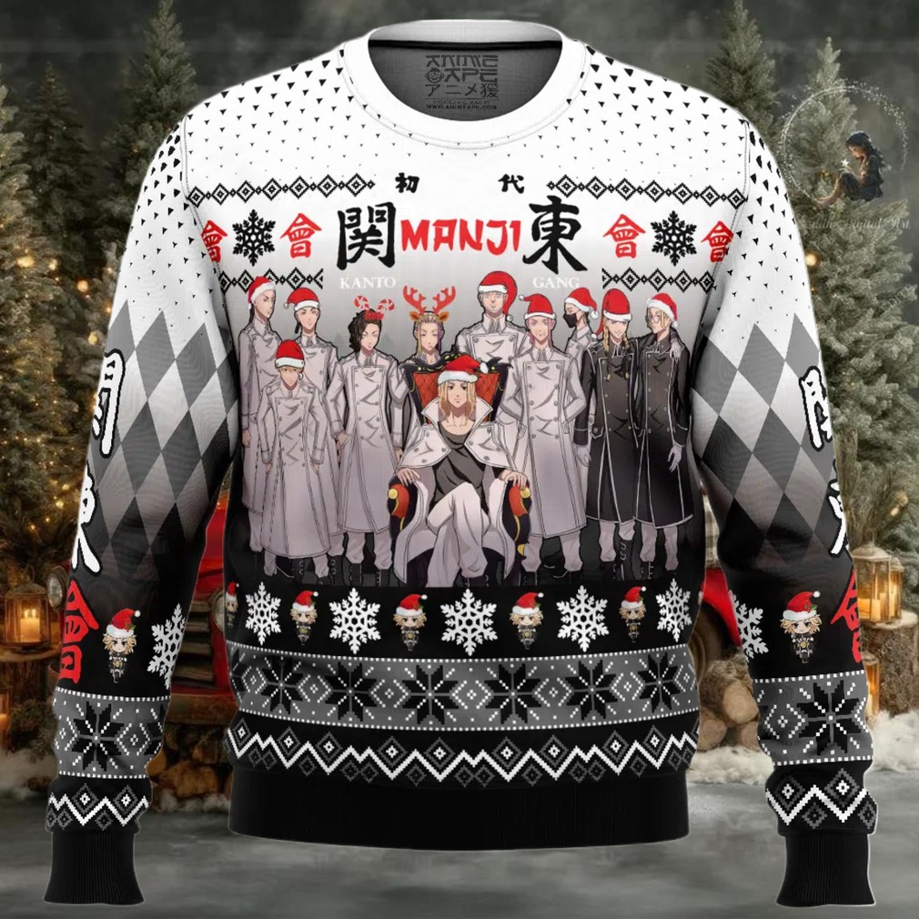 Kanto Gang Tokyo Revengers Ugly Christmas Sweater Image 2