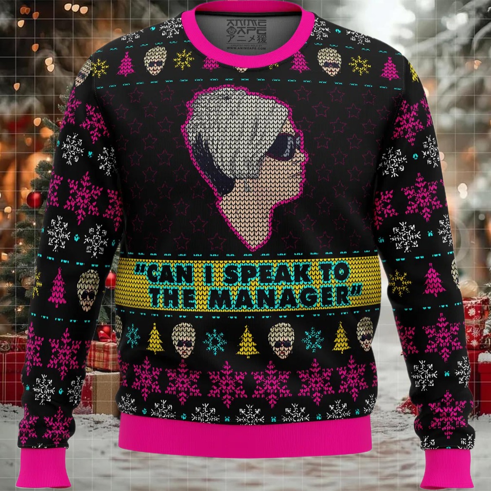 Karen Talks to Manager Meme Ugly Christmas Sweater Karen Talks to Manager Meme Ugly Christmas Sweater