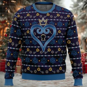 Keyblade Sora Kingdom Hearts Ugly Christmas Sweater