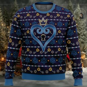 Keyblade Sora Kingdom Hearts Ugly Christmas Sweater