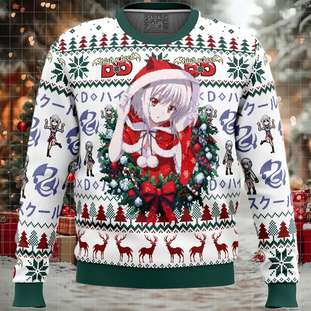 Koneko Tojo Christmas High Schoo DxD Ugly Christmas Sweater