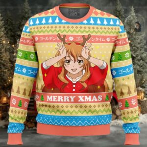 Kouko Golden Time Ugly Christmas Sweater
