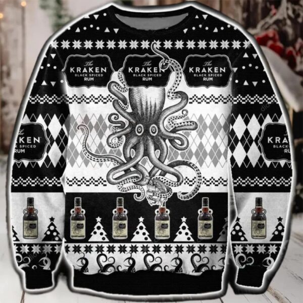 Kraken Rum Christmas Ugly Sweater