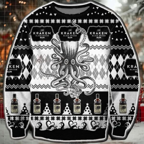 Kraken Rum Christmas Ugly Sweater