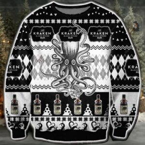 Kraken Rum Christmas Ugly Sweater