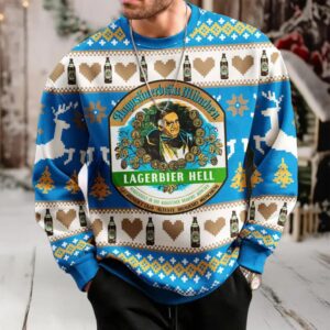 Langerbier Hell Christmas Heart Ugly Sweater