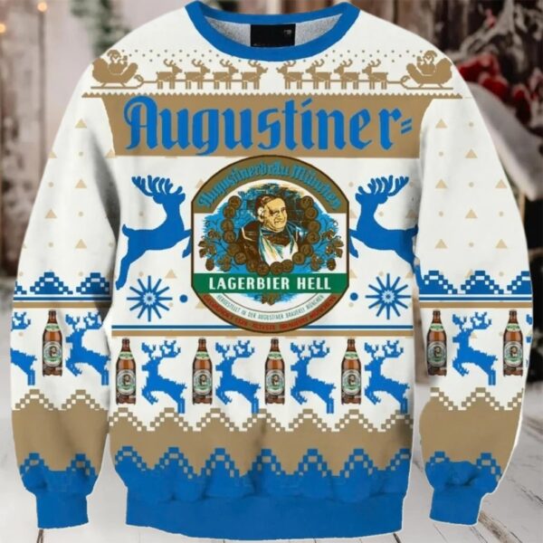 Langerbier Hell Christmas Reindeer Ugly Sweater