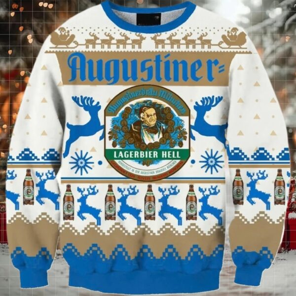 Langerbier Hell Christmas Reindeer Ugly Sweater