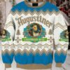 Langerbier Hell Christmas Reindeer Ugly Sweater