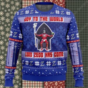 Lord Zedd Has Come Power Rangers Ugly Christmas Sweater