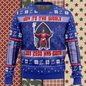 Lord Zedd Has Come Power Rangers Ugly Christmas Sweater