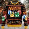 Majoras Mask Seamless Pattern Zelda Ugly Christmas Sweater