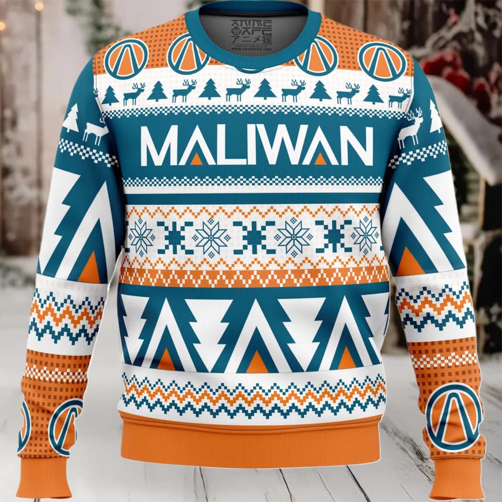 Maliwan Christmas Borderlands Ugly Christmas Sweater Maliwan Christmas Borderlands Ugly Christmas Sweater