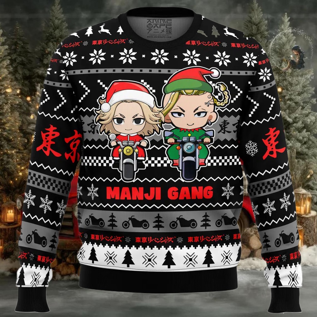 Manji Gang Tokyo Revengers Ugly Christmas Sweater