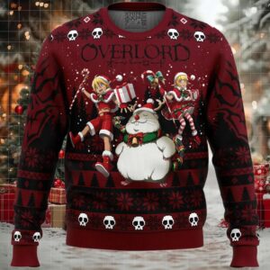 Mare Bello x Aura Bella x Hamsuke Overlord Ugly Christmas Sweater