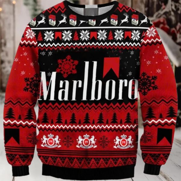 Marlboro Christmas Holiday Ugly Sweater
